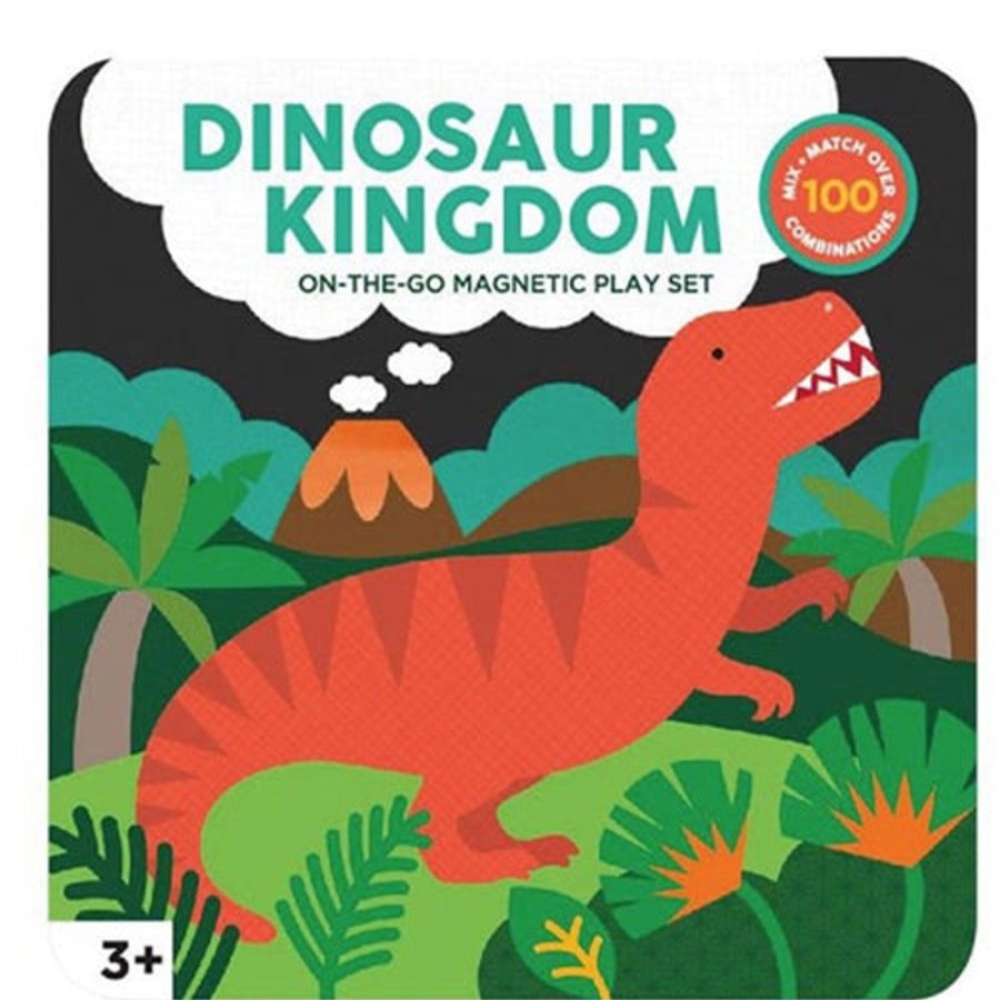 Toys & Games Petit Collage | Dinosaur Kingdom Magnet