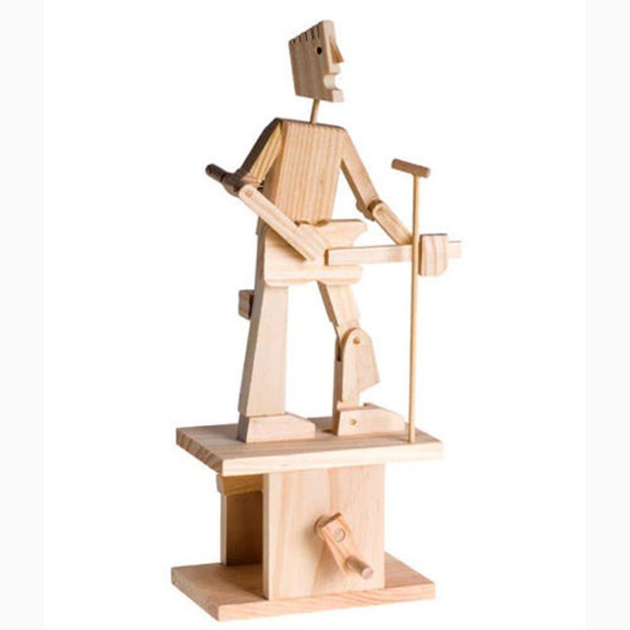 Educational Toys Timberkits | Wooden Guitarist Model