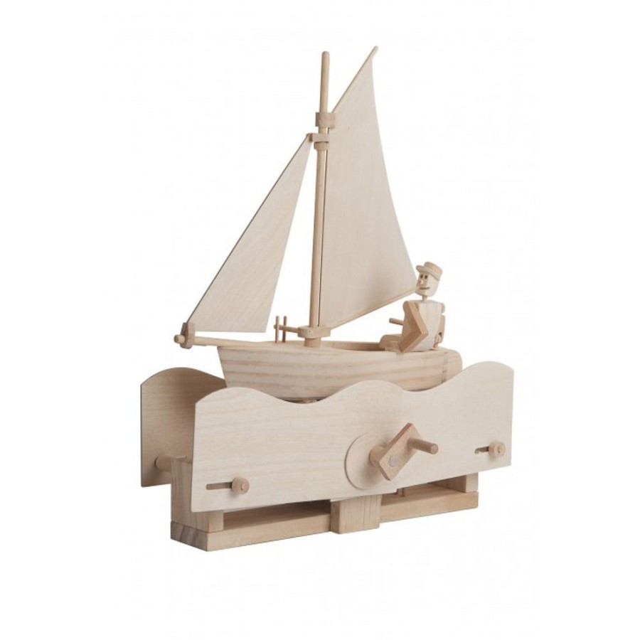 Wooden Toys Timberkits | Wooden Salty Sailor Model