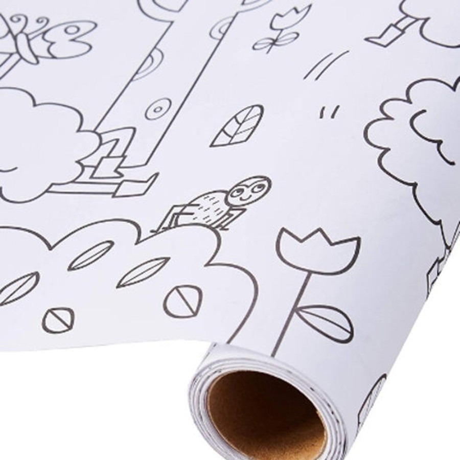 Arts & Crafts Whirligig Toys | Wild Animals Roll-A-Rama Colouring Sheet