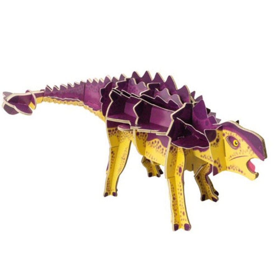 Arts & Crafts Paper Engine | Ankylosaurus Moving Model