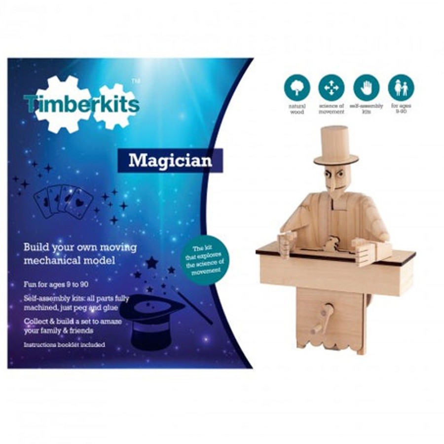 Educational Toys Timberkits | Wooden Magician Model