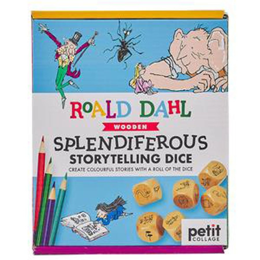 Educational Toys Petit Collage | Roald Dahl Story Telling Dice