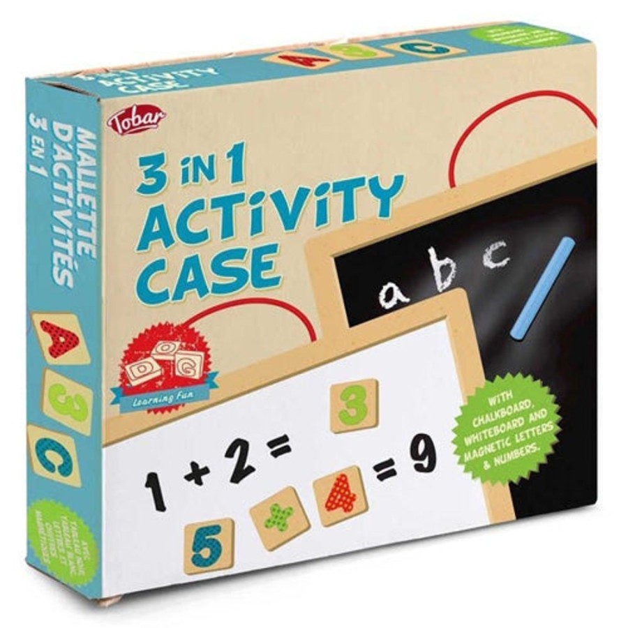 Toys & Games Tobar | 3 In 1 Activity Case