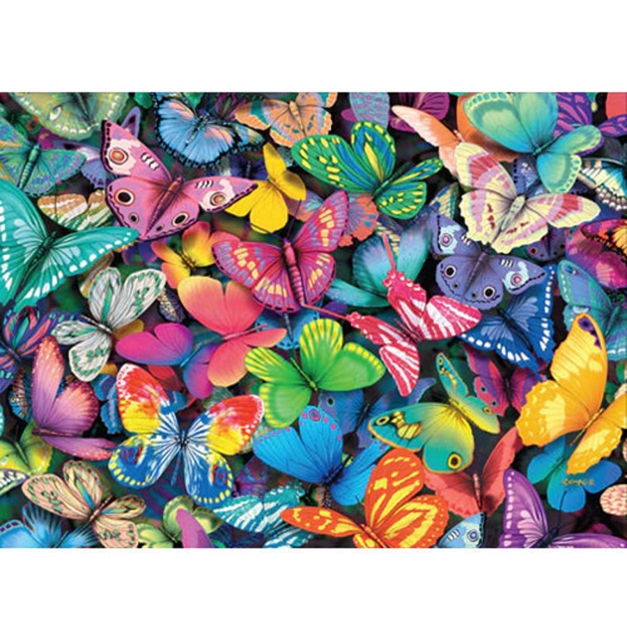 Toys & Games Whirligig Toys | Butterflies Double Trouble Jigsaw Puzzle