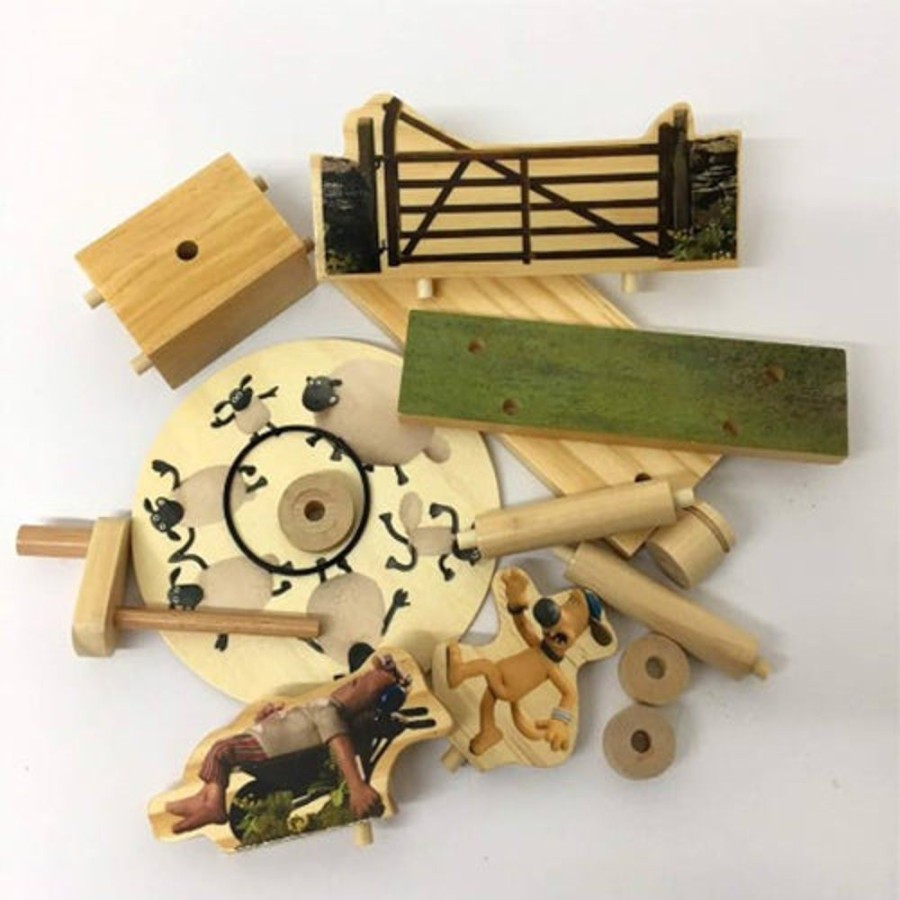 Arts & Crafts Timberkits | Sleepy Farmer Wooden Automata