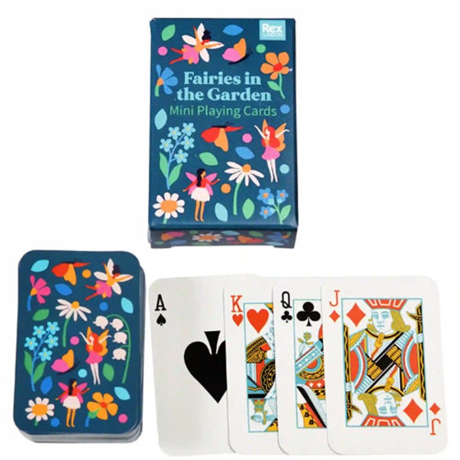 Toys & Games Whirligig Toys | Fairies In The Garden Mini Playing Cards