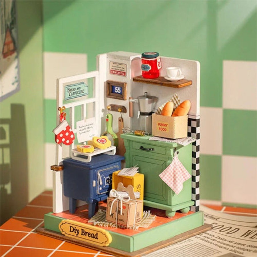 Arts & Crafts Robotime | Afternoon Baking Time Miniature House