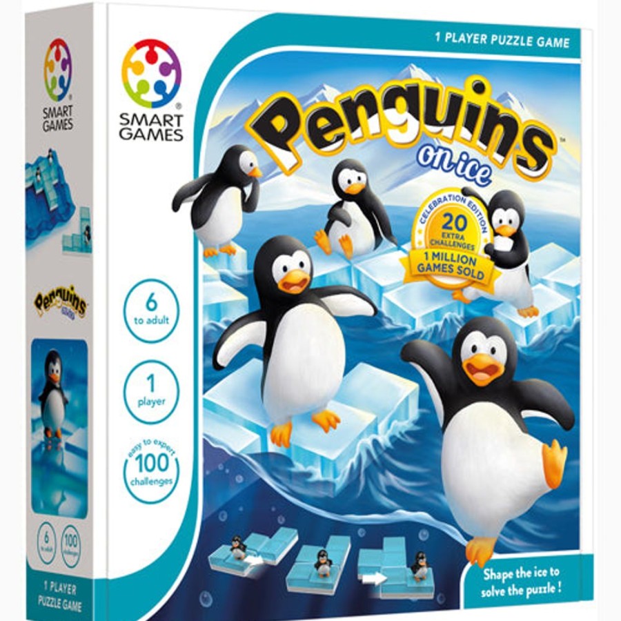 Toys & Games Smart Games | Penguins On Ice Logic Game