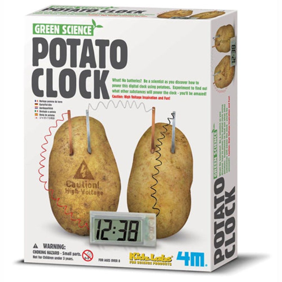 Wooden Toys 4M | Potato Clock