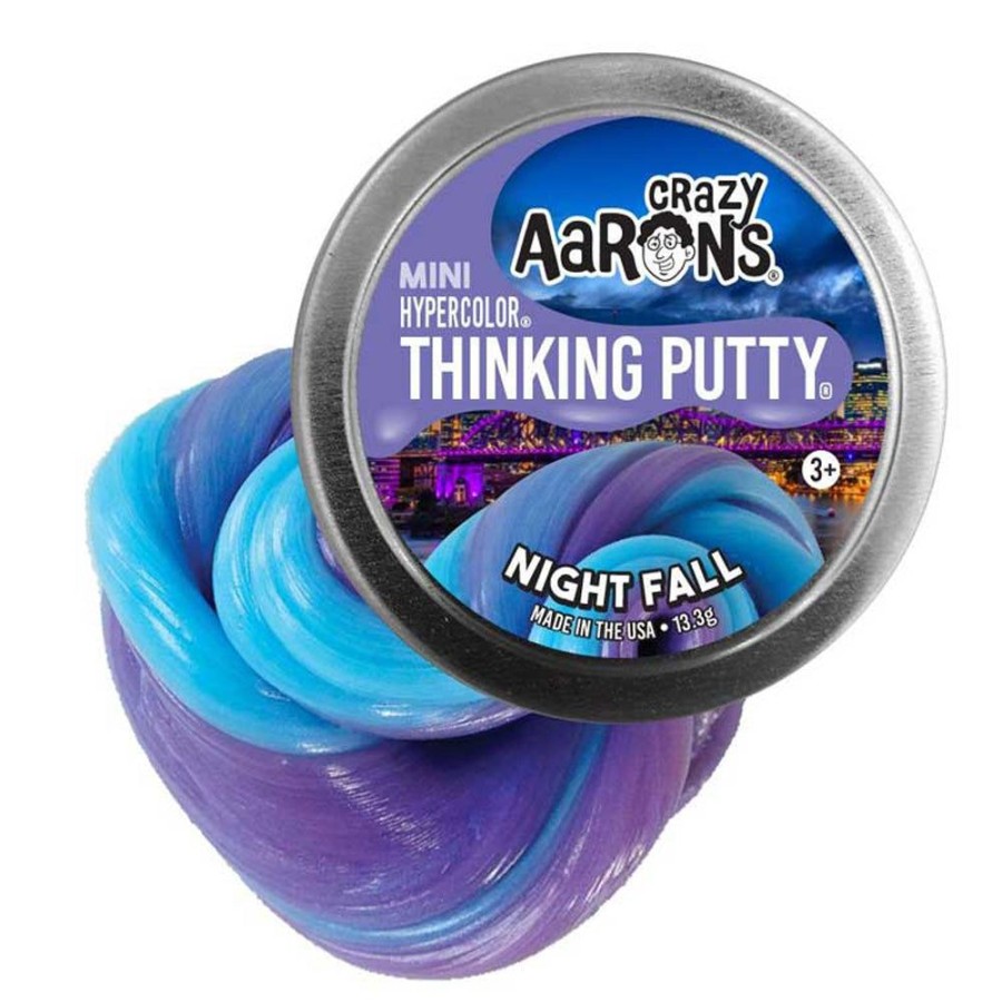 Toys & Games Crazy Aaron | Crazy Aaron'S Thinking Putty - Night Fall Mini Tin