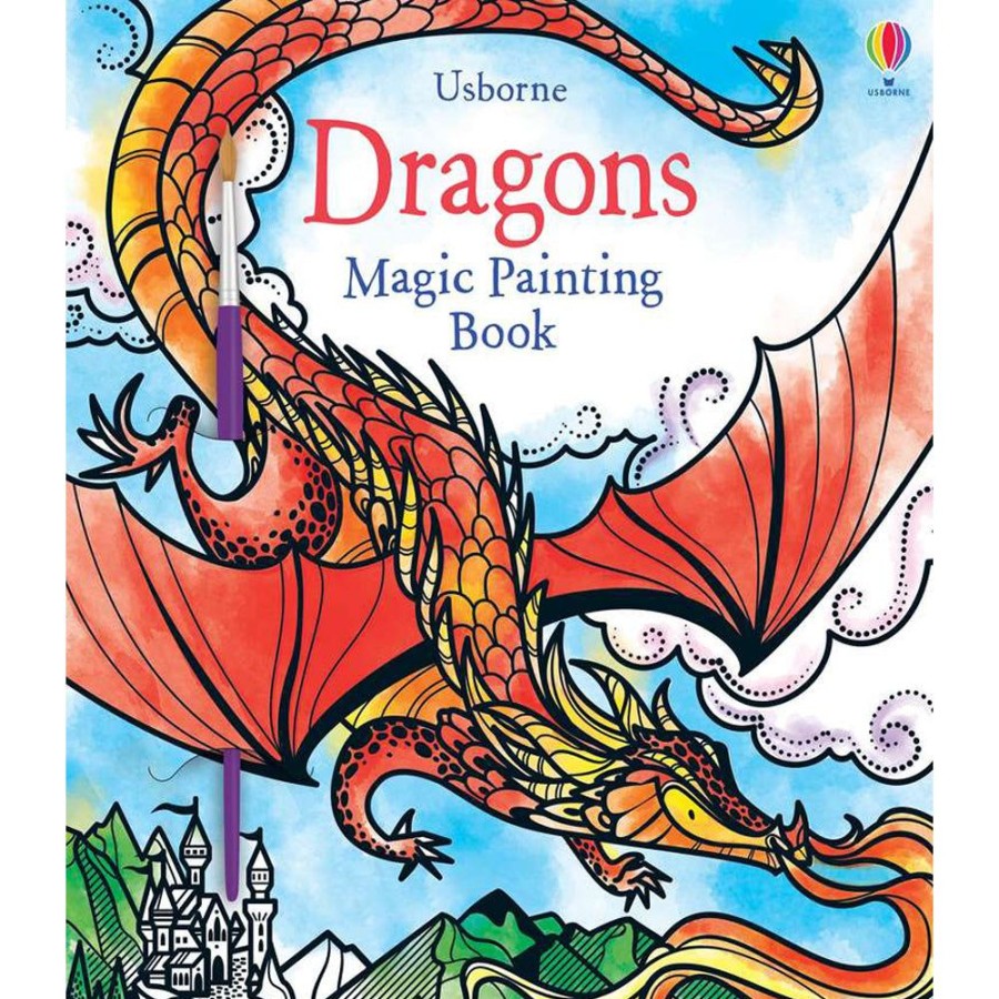 Arts & Crafts Usborne | Dragons Magic Painting Book