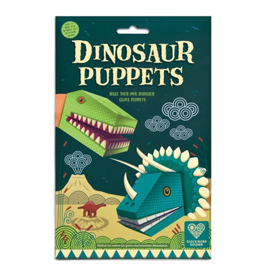 Arts & Crafts Clockwork Soldier | Dinosaur Puppets