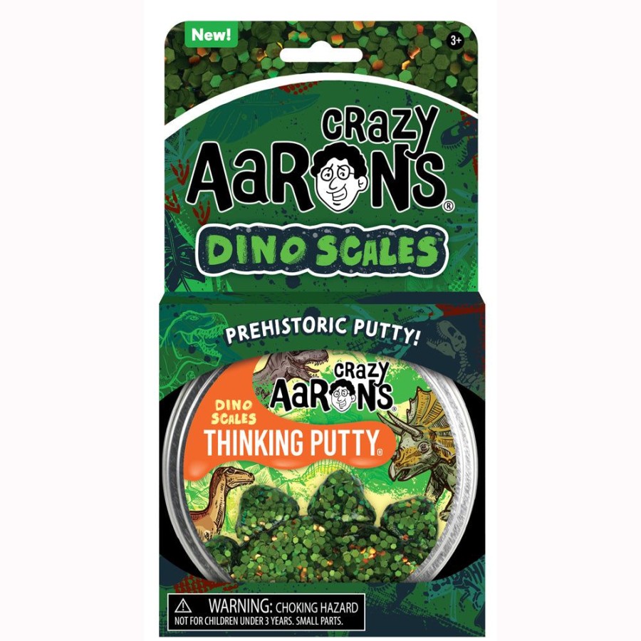 Toys & Games Crazy Aaron | Crazy Aaron'S Thinking Putty - Dino Scales