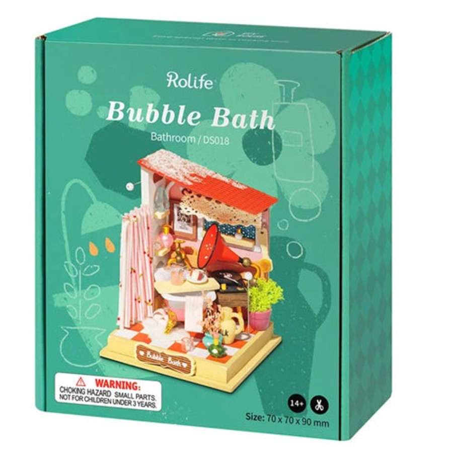 Arts & Crafts Robotime | Bubble Bath Miniature House