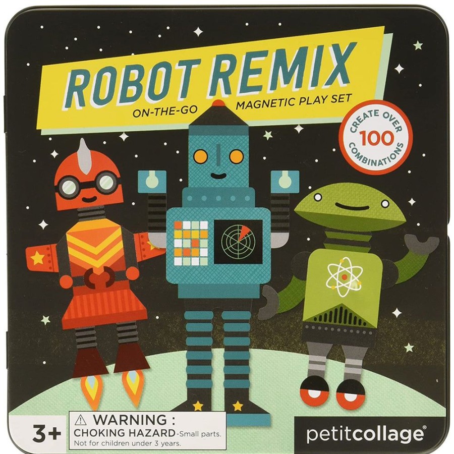 Toys & Games Petit Collage | Robot Remix Magnets