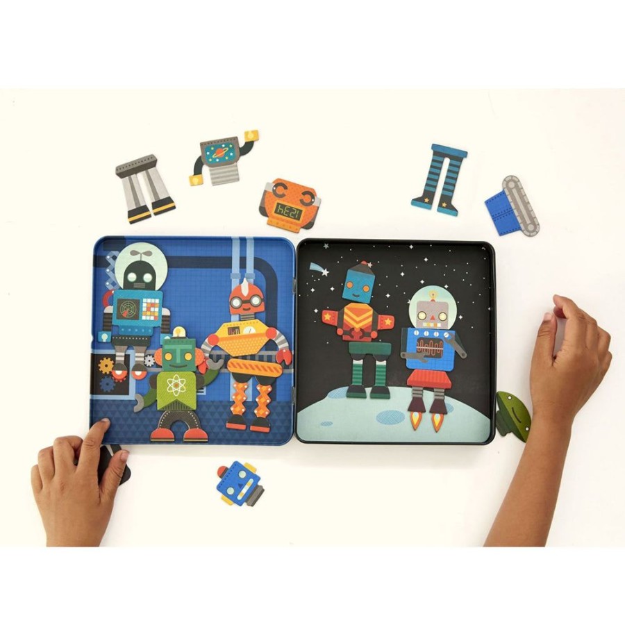 Toys & Games Petit Collage | Robot Remix Magnets