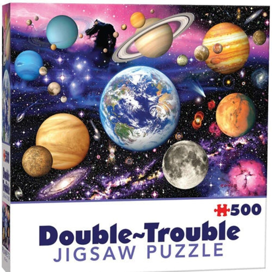 Toys & Games Whirligig Toys | Space Double Trouble Jigsaw Puzzle