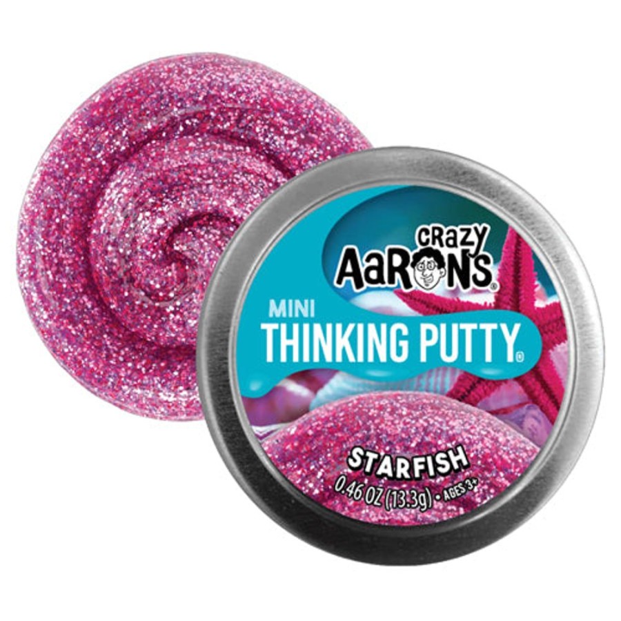 Toys & Games Crazy Aaron | Crazy Aaron'S Thinking Putty - Starfish Mini Tin