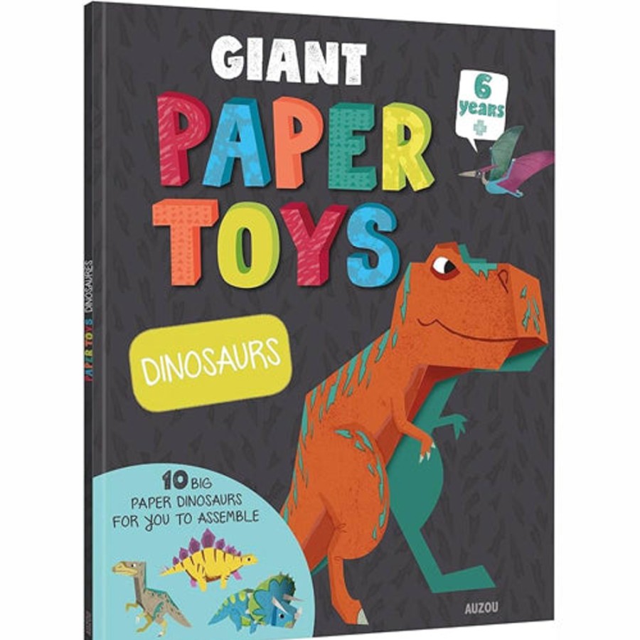 Educational Toys Auzoo | Giant Paper Toy Dinosaurs