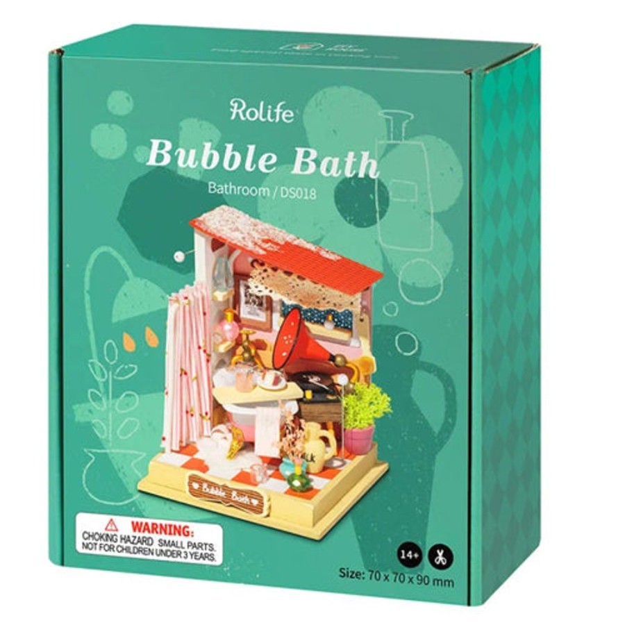 Arts & Crafts Robotime | Bubble Bath Miniature House