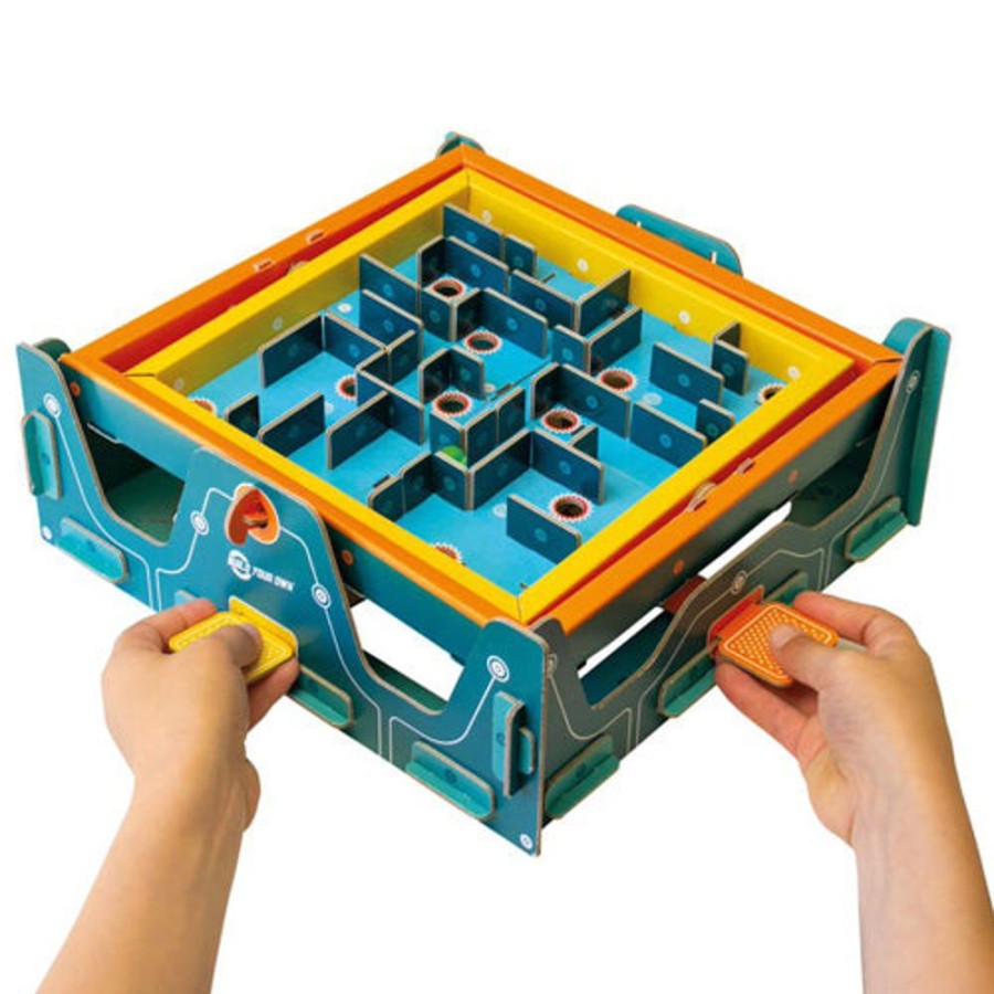 Educational Toys Paper Engine | Build Your Own Marble Labyrinth