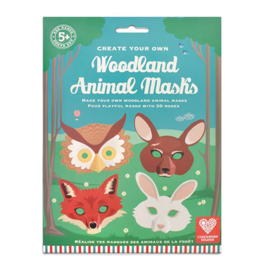 Toys & Games Clockwork Soldier | Woodland Animal Masks