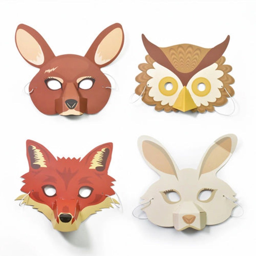 Toys & Games Clockwork Soldier | Woodland Animal Masks