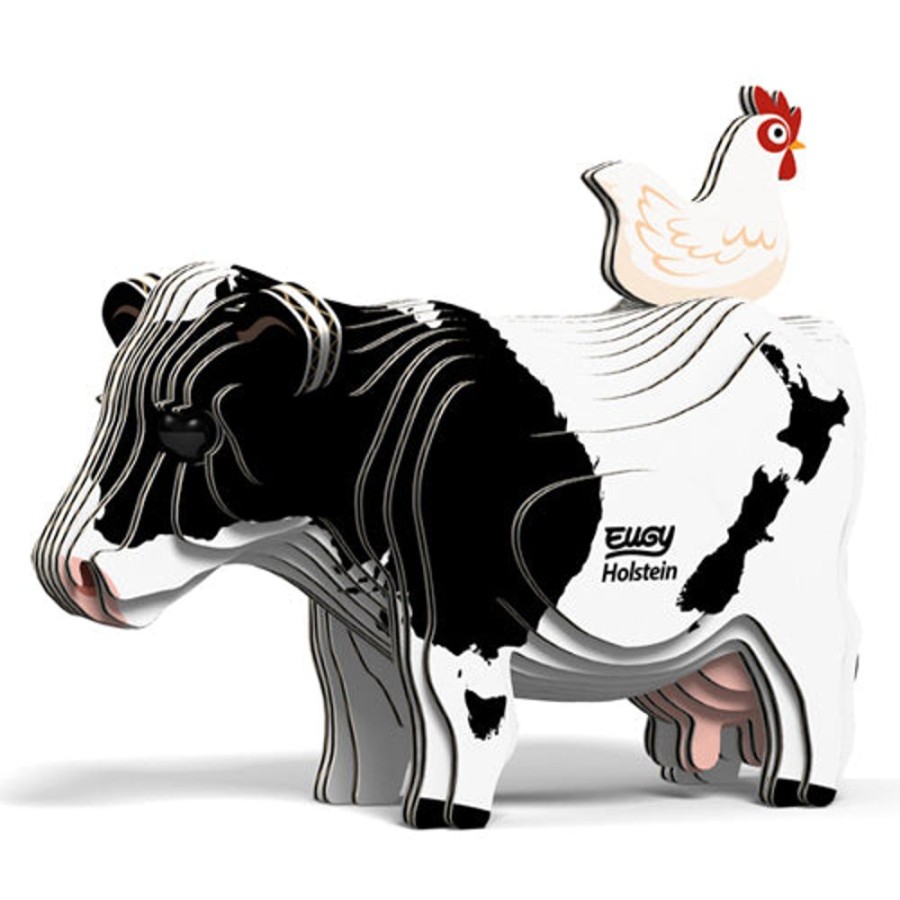 Arts & Crafts Eugy | Friesian Cow 3D Model