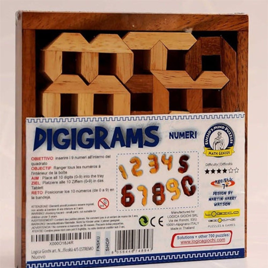 Educational Toys Whirligig Toys | Wooden Number Puzzle