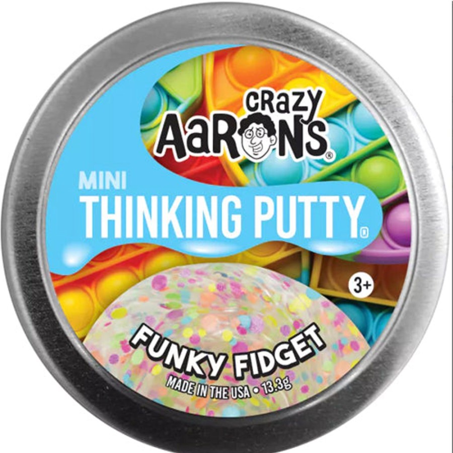 Toys & Games Crazy Aaron | Crazy Aaron'S Thinking Putty - Funky Fidget Mini Tin