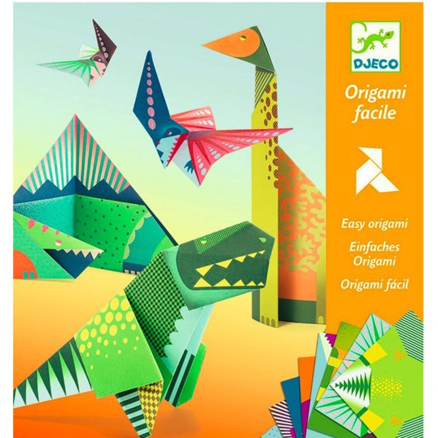 Arts & Crafts Djeco | Origami Dinosaurs