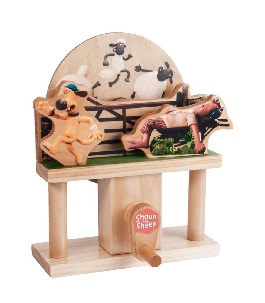 Educational Toys Timberkits | Sleepy Farmer Wooden Automata