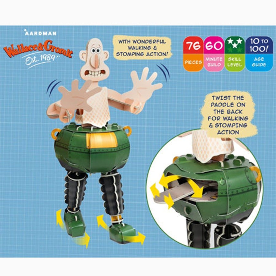 Arts & Crafts Paper Engine | Wallace And Gromit Techno Trousers Kit