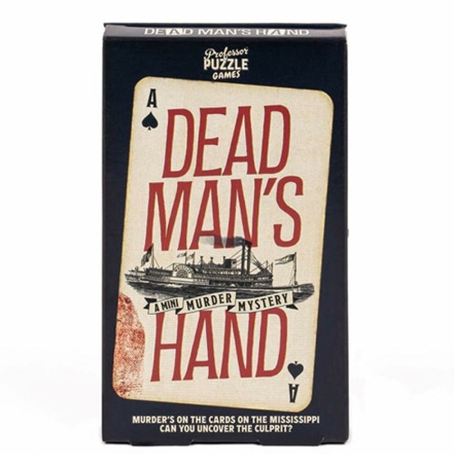 Toys & Games Professor Puzzle | Dead Man'S Hand Mini Murder Mystery