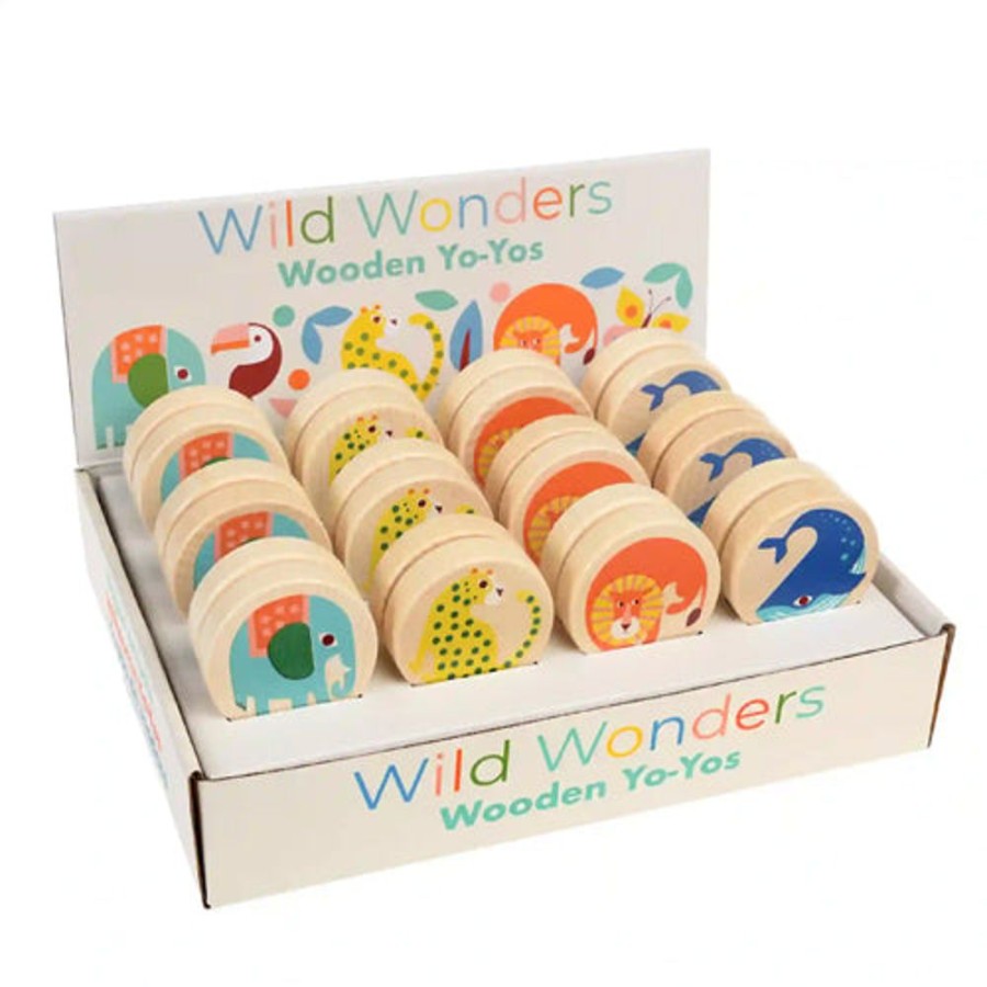 Toys & Games Whirligig Toys | Wooden Animal Yoyo