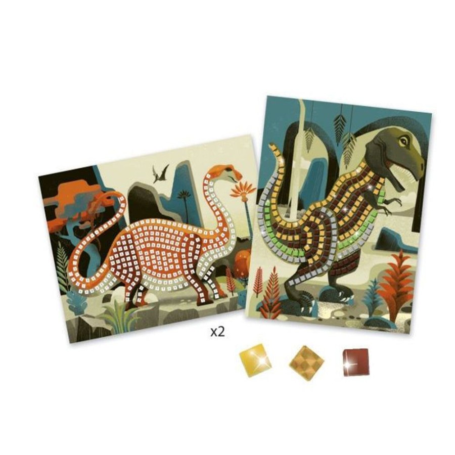 Arts & Crafts Djeco | Dinosaur Mosaic