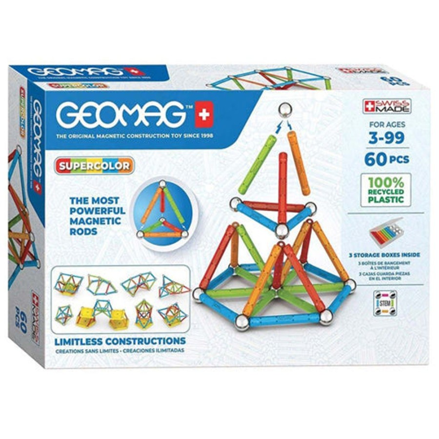 Educational Toys Geomag | Geomag Supercolour Magnet Set