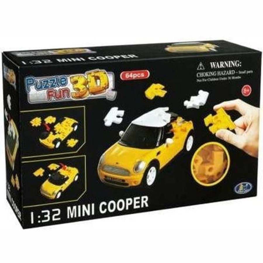 Wooden Toys Whirligig Toys | Mini Cooper Car Model