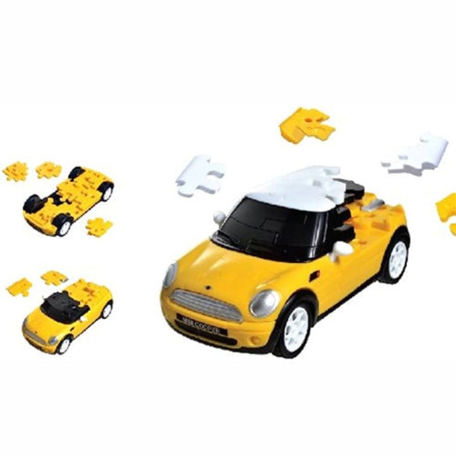 Wooden Toys Whirligig Toys | Mini Cooper Car Model