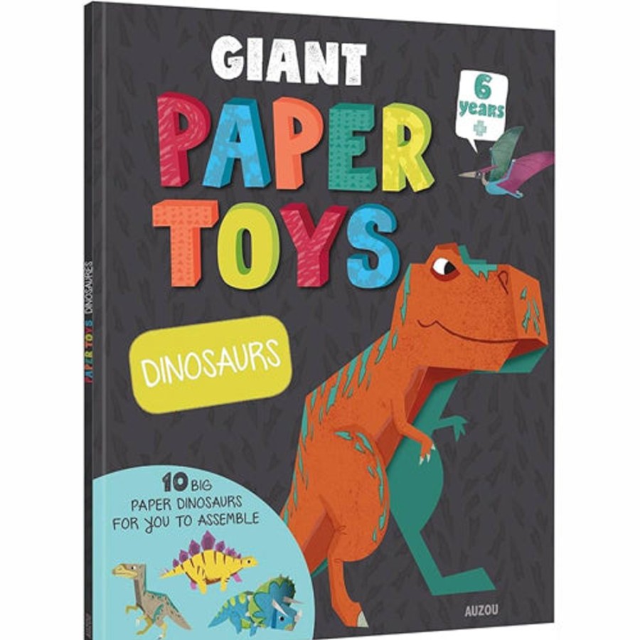 Arts & Crafts Auzoo | Giant Paper Toy Dinosaurs