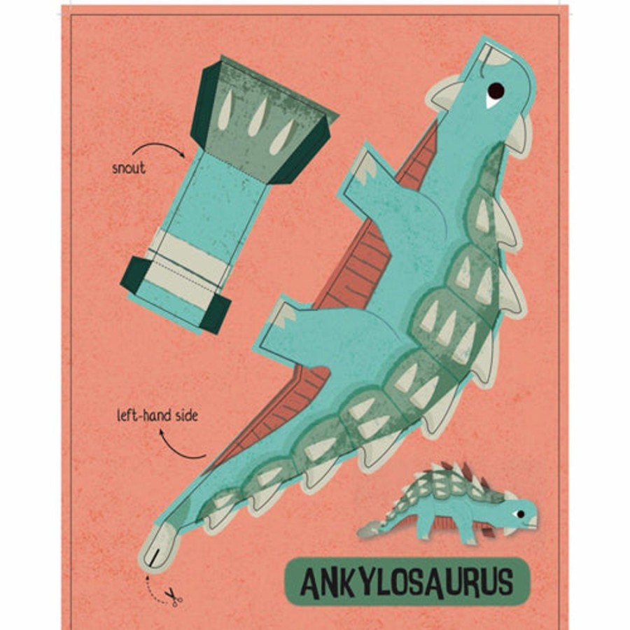 Arts & Crafts Auzoo | Giant Paper Toy Dinosaurs