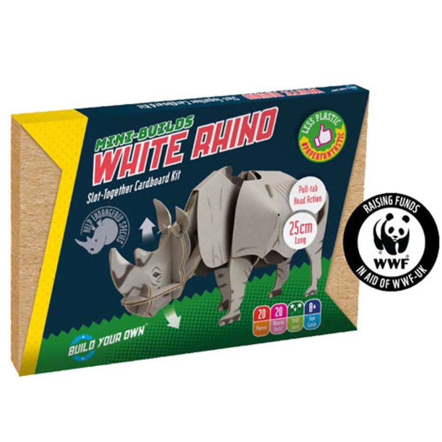 Arts & Crafts Paper Engine | White Rhino Moving Model