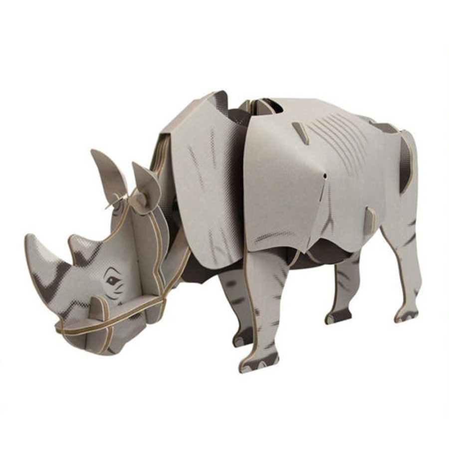 Arts & Crafts Paper Engine | White Rhino Moving Model