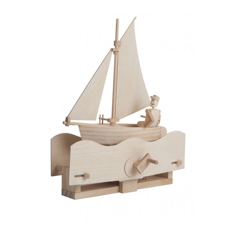 Educational Toys Timberkits | Wooden Salty Sailor Model