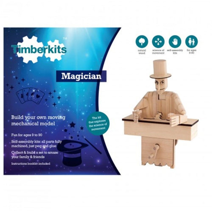 Educational Toys Timberkits | Wooden Magician Model