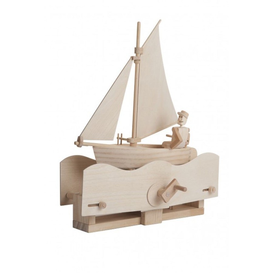 Educational Toys Timberkits | Wooden Salty Sailor Model