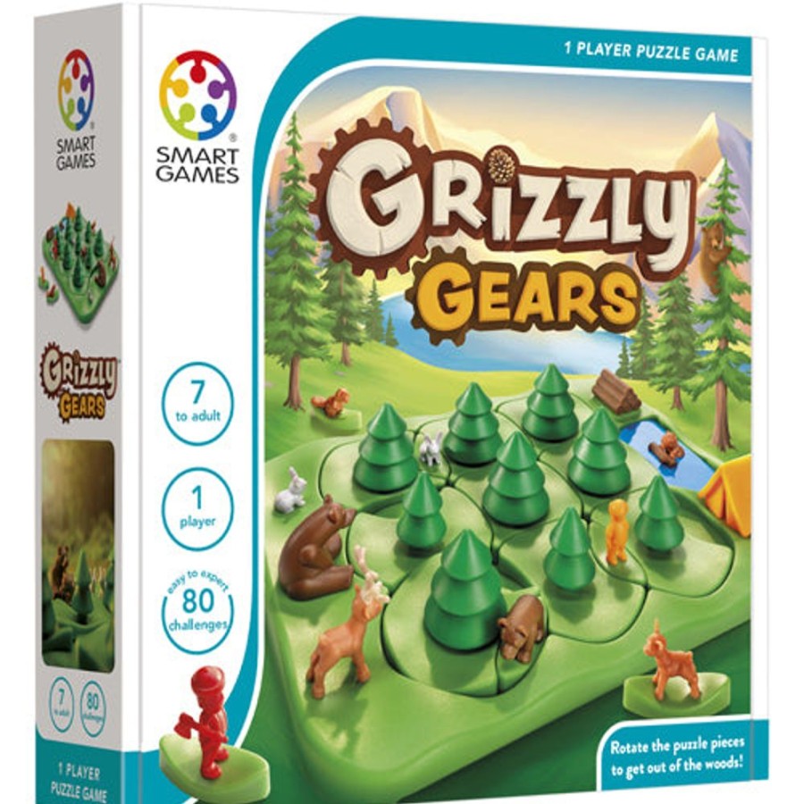 Toys & Games Smart Games | Grizzly Gears Logic Game