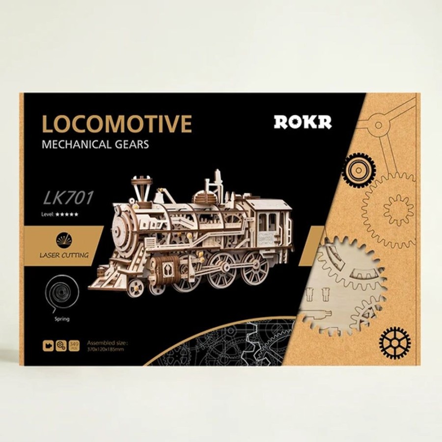 Wooden Toys Robotime | Locomotive