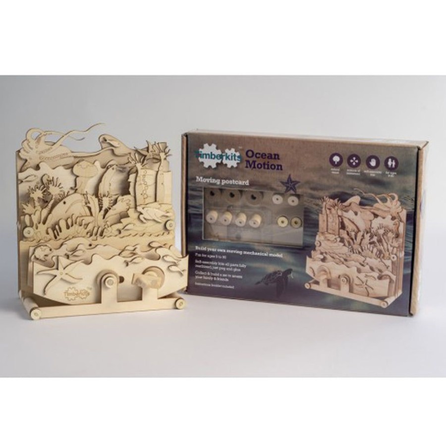 Educational Toys Timberkits | Wooden Ocean Motion